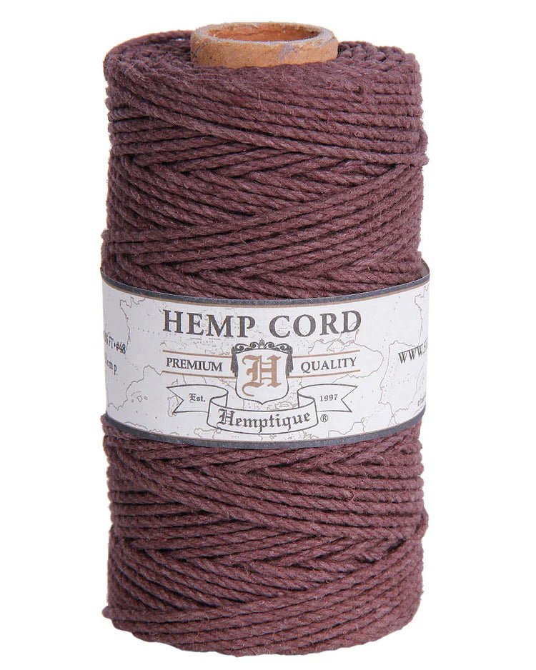 1.8 mm (5/64") Brown Hemp Twine/Cord Spool - Paracord Galaxy