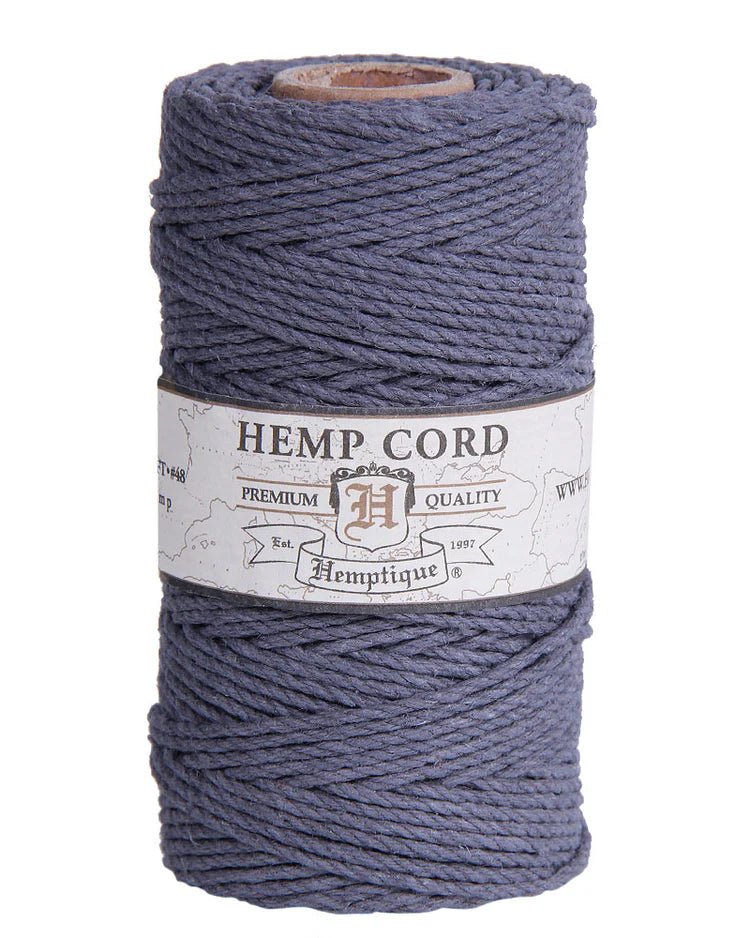 1.8 mm (5/64") Gray Hemp Twine/Cord Spool - Paracord Galaxy