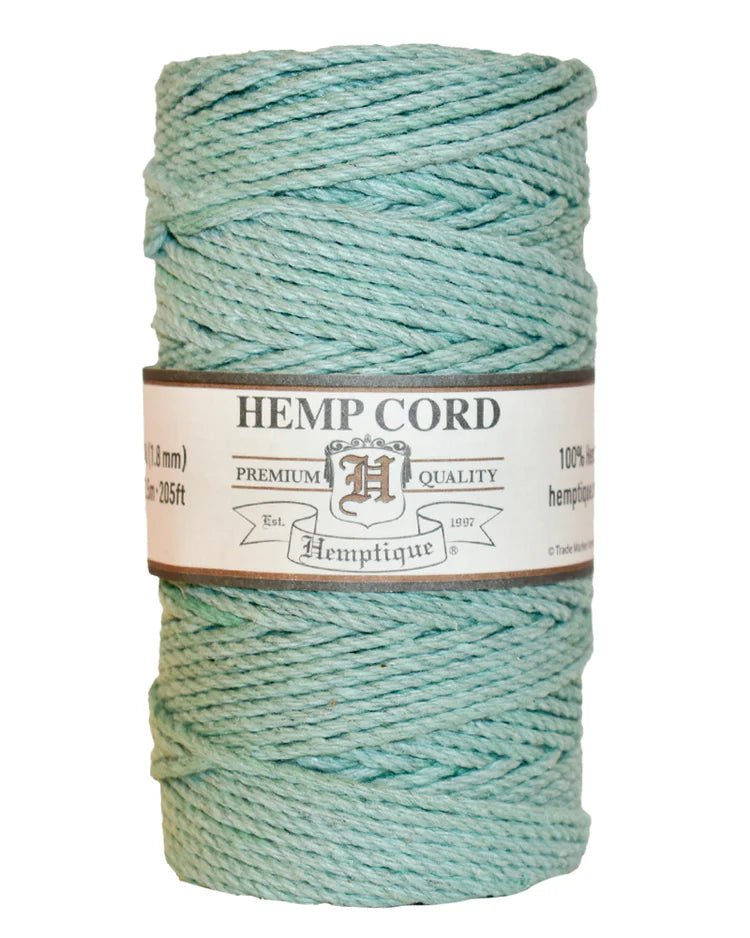 1.8 mm (5/64") Light Green Hemp Twine/Cord Spool - Paracord Galaxy