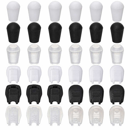 180 Pcs 9 Styles Plastic Cord End (1 Set)