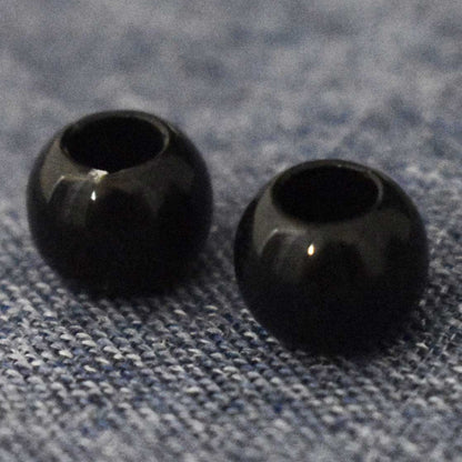1,275 Pcs. Opaque Acrylic Black Bead/Charm (1 Set)