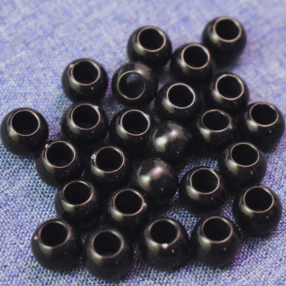 1,275 Pcs. Opaque Acrylic Black Bead/Charm (1 Set)