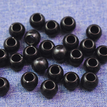 1,275 Pcs. Opaque Acrylic Black Bead/Charm (1 Set)