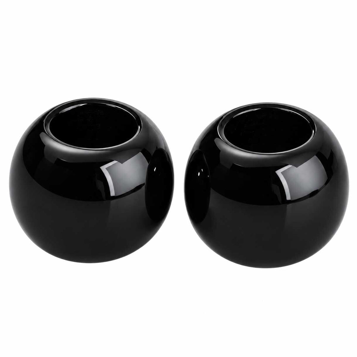1,275 Pcs. Opaque Acrylic Black Bead/Charm (1 Set) 280-