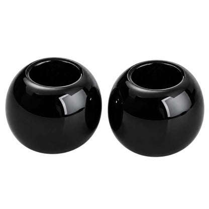1,275 Pcs. Opaque Acrylic Black Bead/Charm (1 Set) 280-
