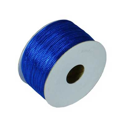 1 mm (3/64") Blue Tinsel Cord 131.5 m (144 yd)