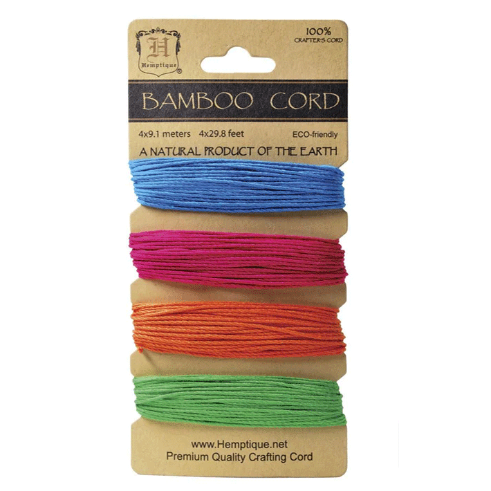 1 mm (3/64") Neon Bamboo Twine/Cord 162-055