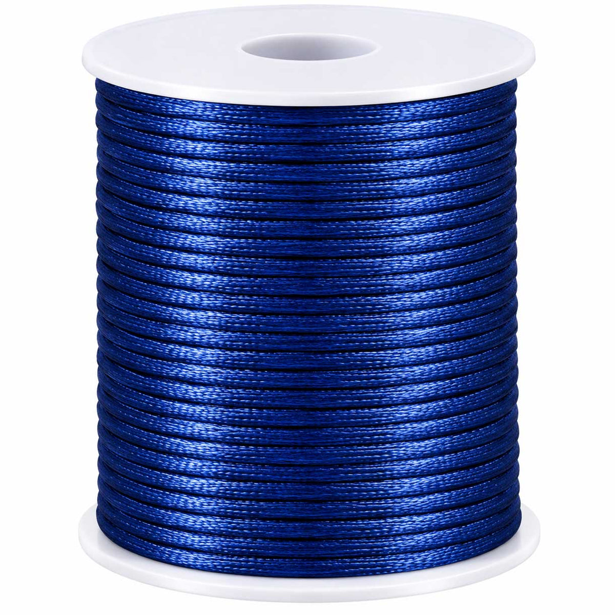 1 mm Blue Nylon Rattail Satin Cord/Thread 32.8 yd (30 m) 280-