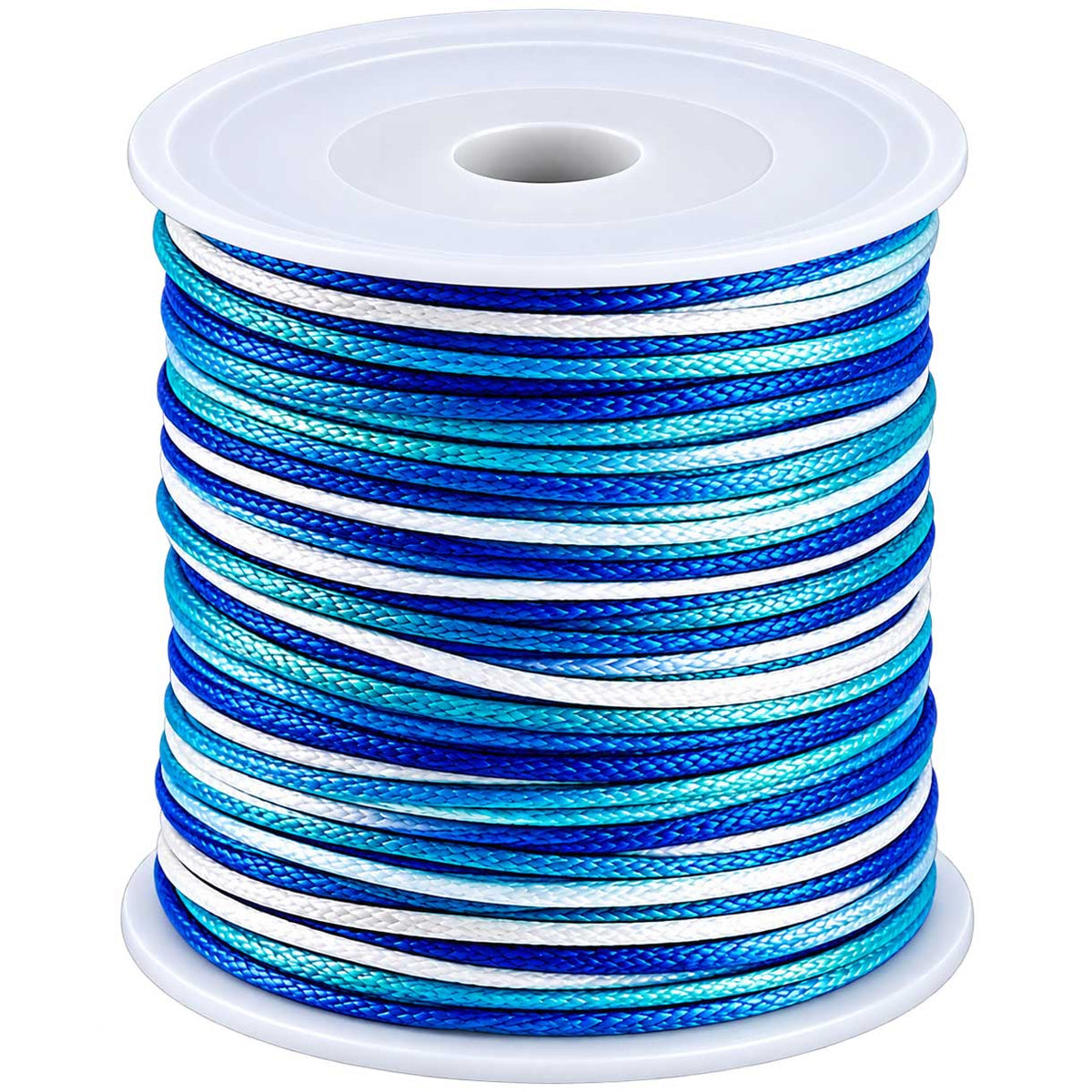 1 mm Blue Segmented/Gradient Nylon Cord/Thread 50 yd (47.5 m) 280-
