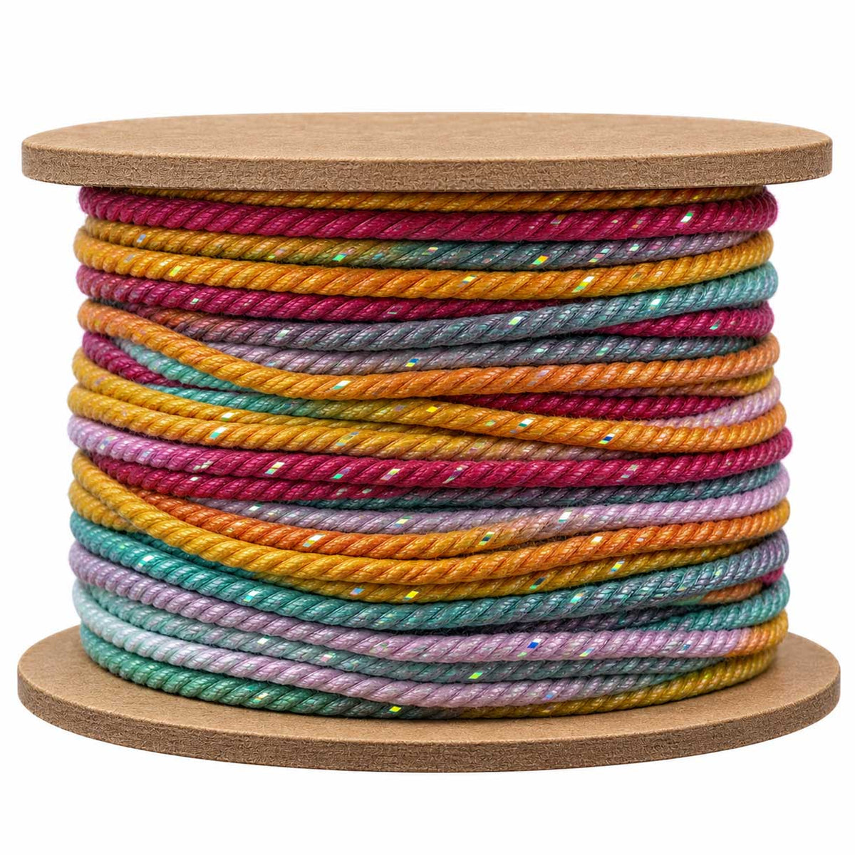 1 mm Circus Segmented/Gradient Cotton Cord/Thread 32.5 yd (30 m) 280-