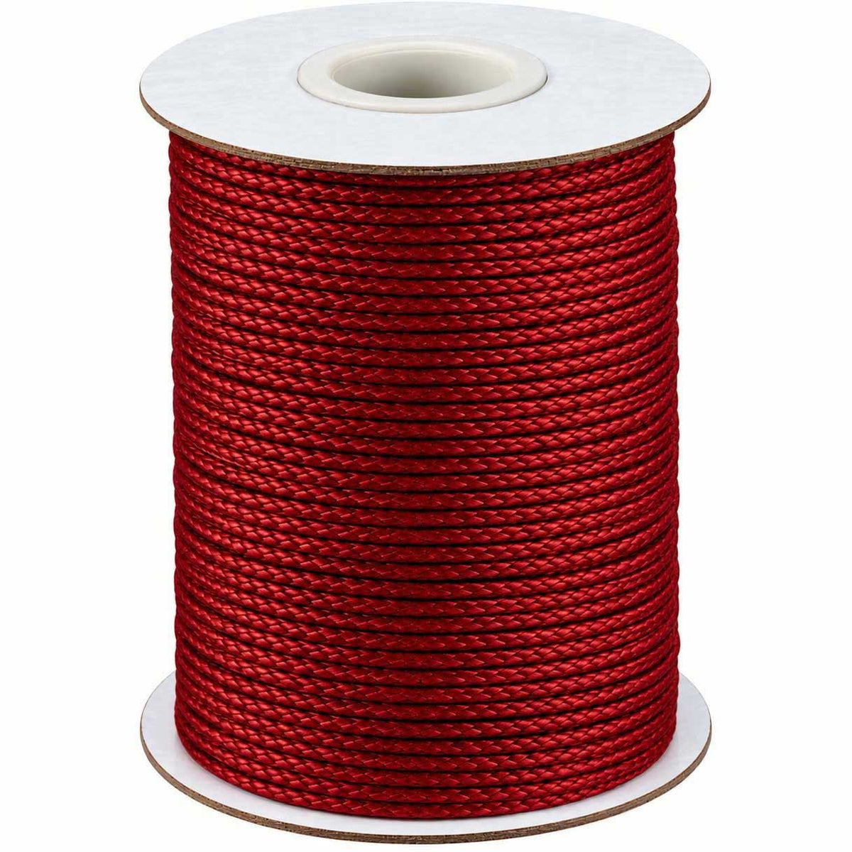 1 mm Fire Brick Round Waxed Polyester Cord/Thread 85 yd (77.5 m) 280-