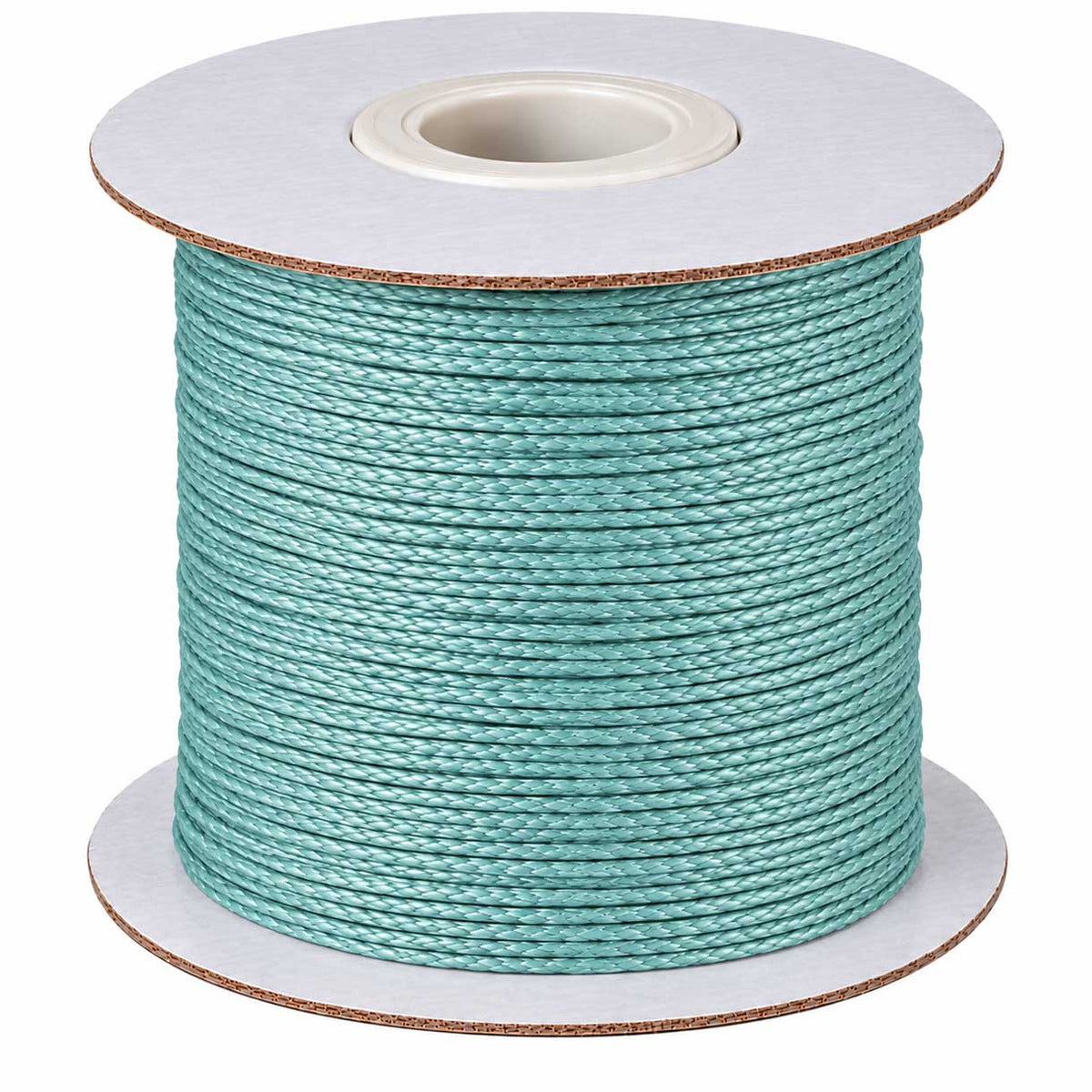 1 mm Light Sky Blue Round Waxed Polyester Cord/Thread 85 yd (77.5 m) 280-