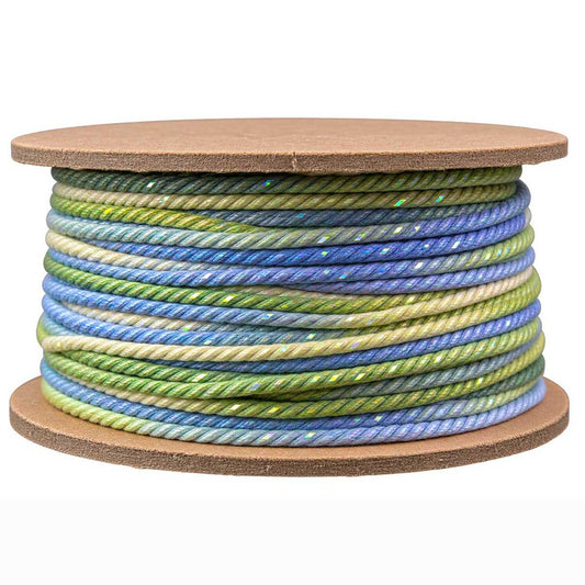1 mm Light Sky Blue Segmented/Gradient Cotton Cord/Thread 32.5 yd (30 m) 280-