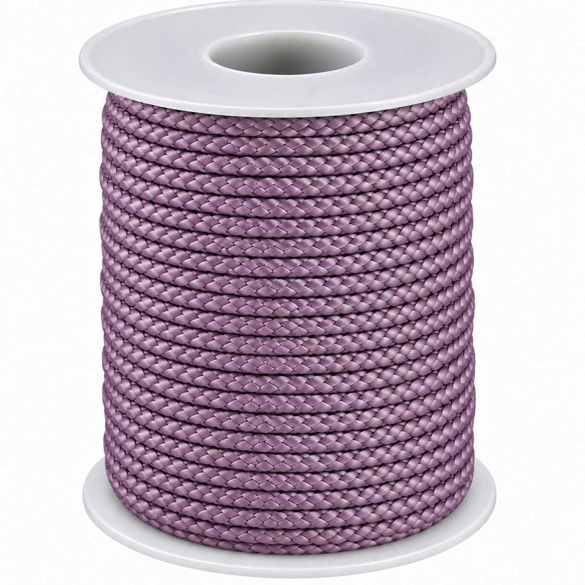1 mm Lilac Round Waxed Poly/Cotton Cord/Thread 100 yd (91.4 m) 280-