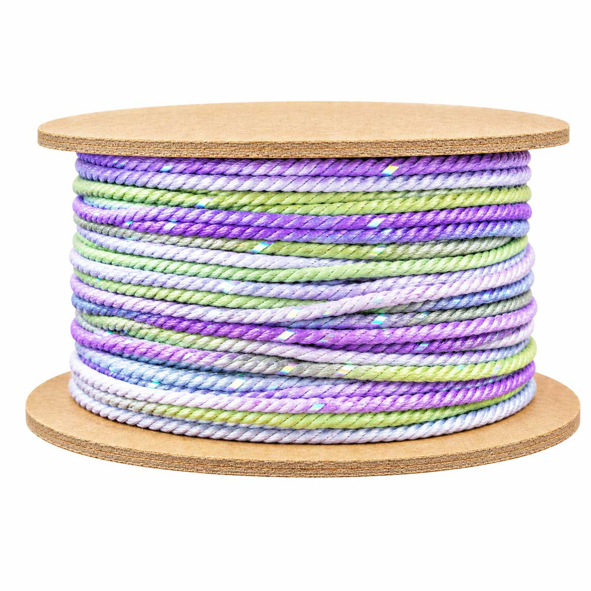1 mm Lilac Segmented/Gradient Cotton Cord/Thread 32.5 yd (30 m) 280-