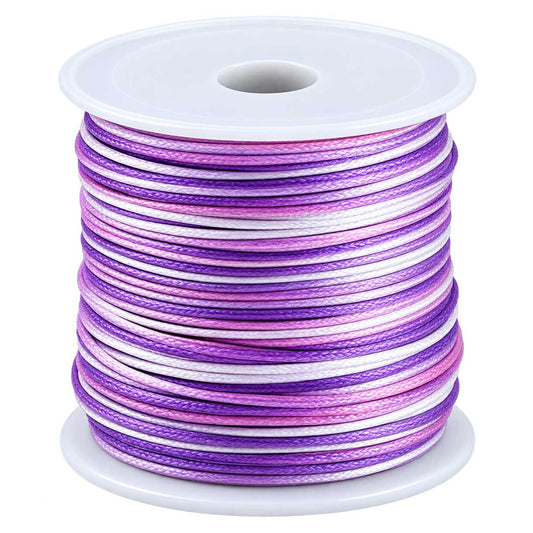 1 mm Medium Orchid Segmented/Gradient Nylon Cord/Thread 50 yd (47.5 m) 280-