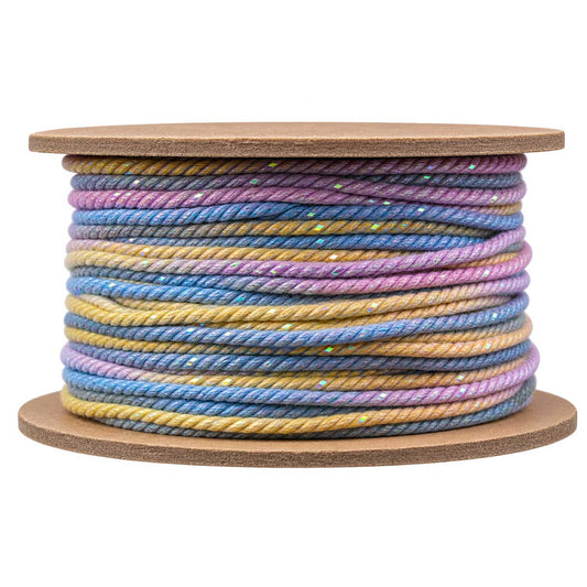 1 mm Pink Segmented/Gradient Cotton Cord/Thread 32.5 yd (30 m) 280-
