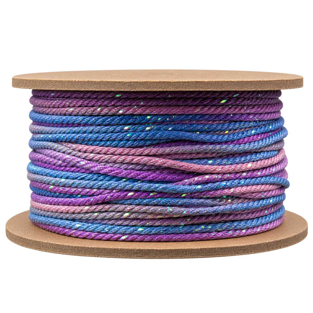 1 mm Plum Segmented/Gradient Cotton Cord/Thread 32.5 yd (30 m) 280-