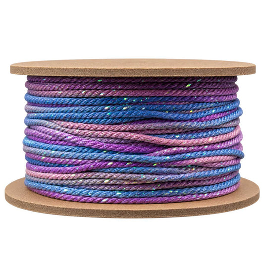 1 mm Plum Segmented/Gradient Cotton Cord/Thread 32.5 yd (30 m) 280-