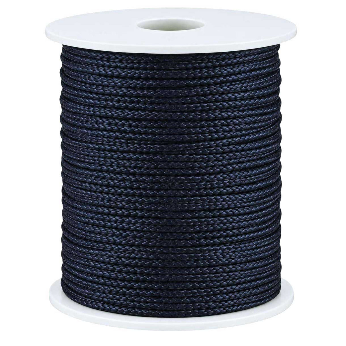 1 mm Prussian Blue Round Waxed Poly/Cotton Cord/Thread 100 yd (91.4 m) 280-
