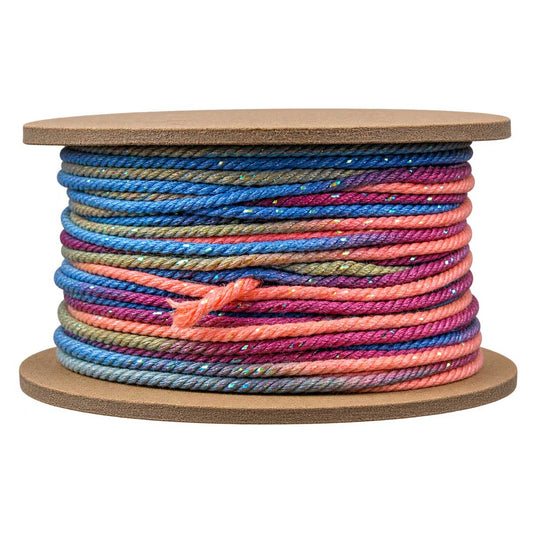 1 mm Rainbow Segmented/Gradient Cotton Cord/Thread 32.5 yd (30 m) 280-