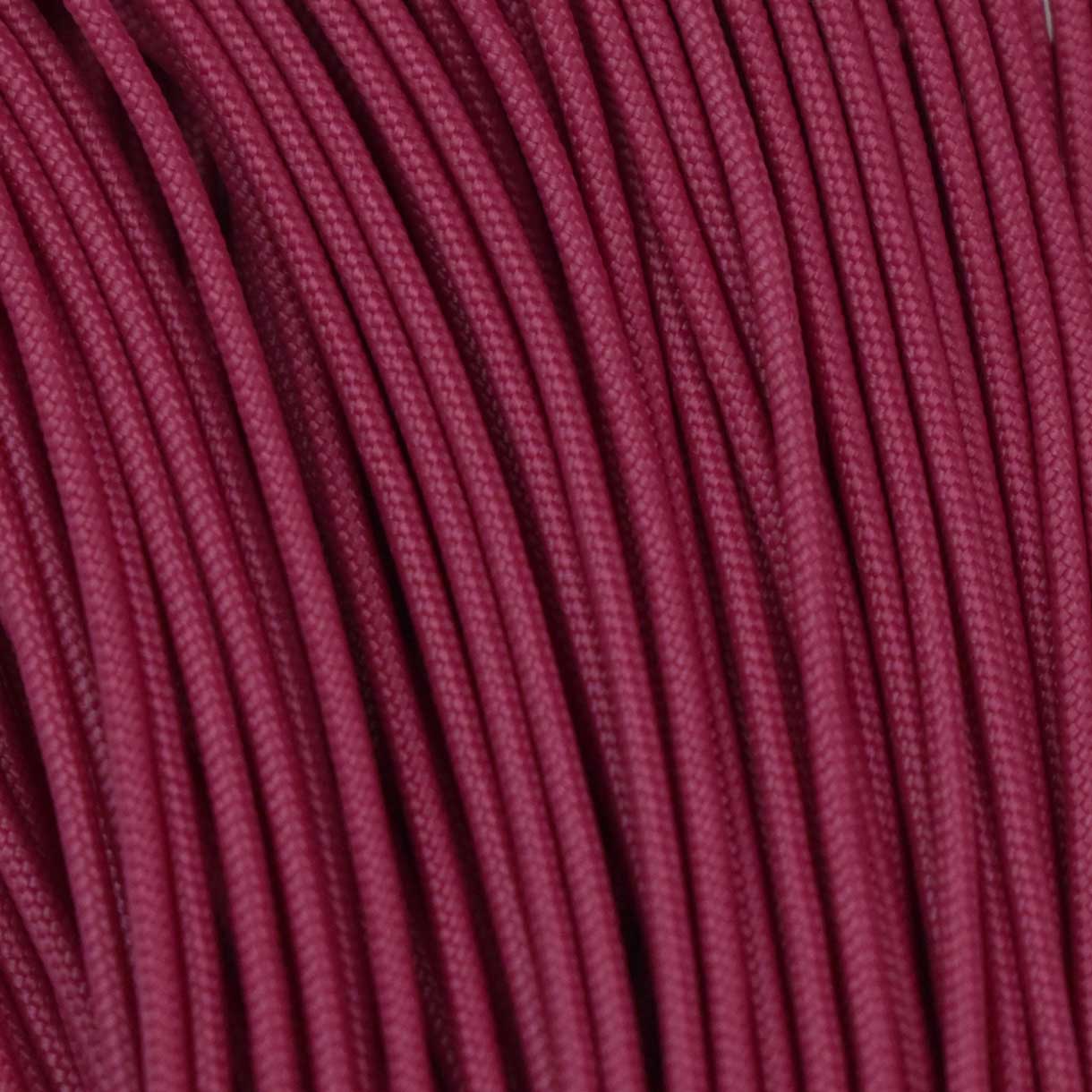2.4 mm (3/32”) 275 Tactical Paracord Fuchsia Made in the USA Nylon/Nylon (100 ft)