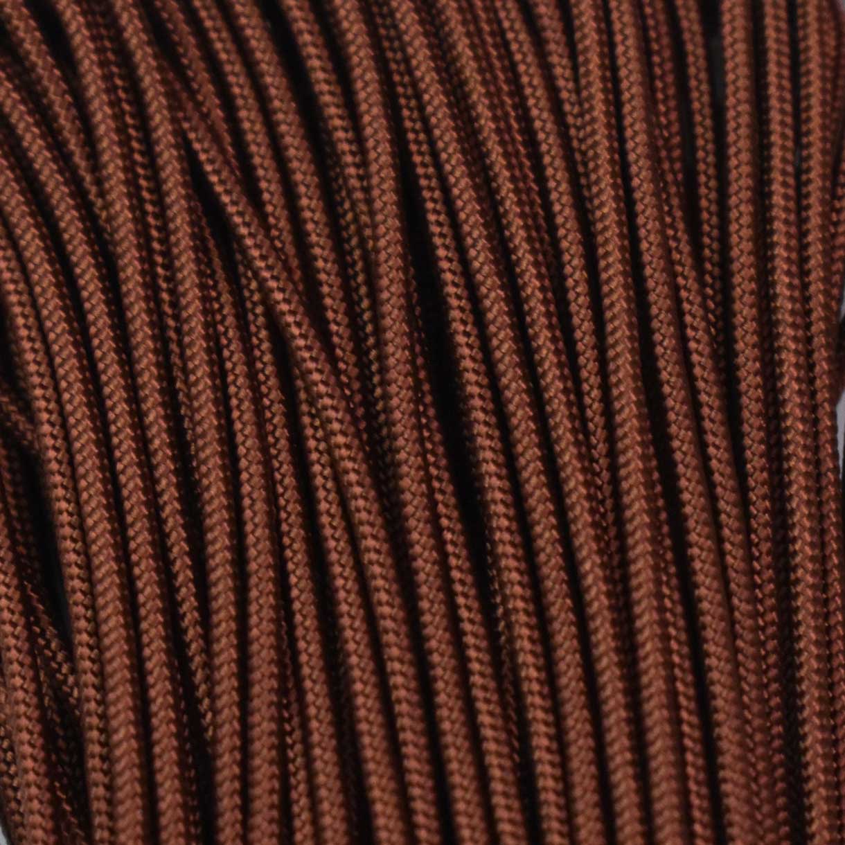 2.4 mm (3/32”) 275 Tactical Paracord Rust Made in the USA Nylon/Nylon (100 ft)