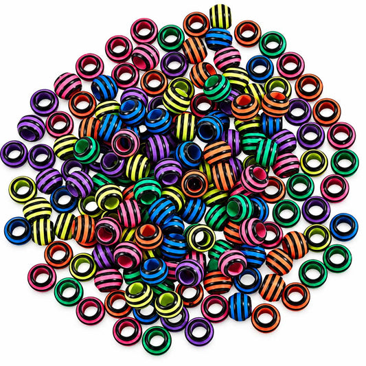200 Pcs Painted Opaque Acrylic Bead/Charm (1 set) 280-