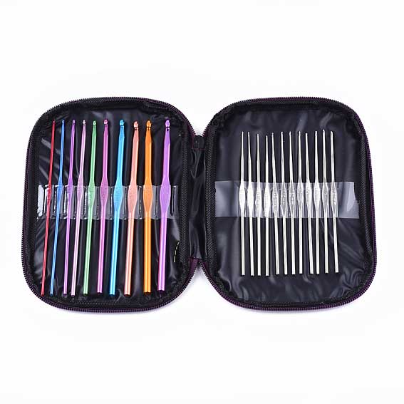 22 Pcs Crochet Hook/Needles with Bag (1 Set)