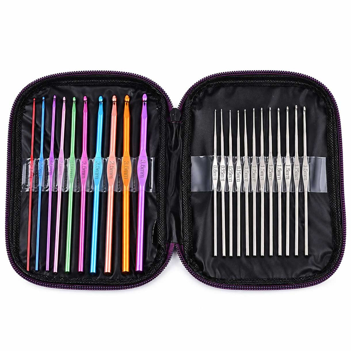 22 Pcs Crochet Hook/Needles with Bag (1 Set) 280-