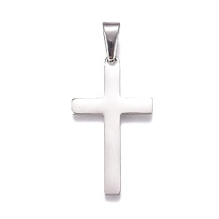 Cross Pendants 304 Stainless Steel (2 Pack)