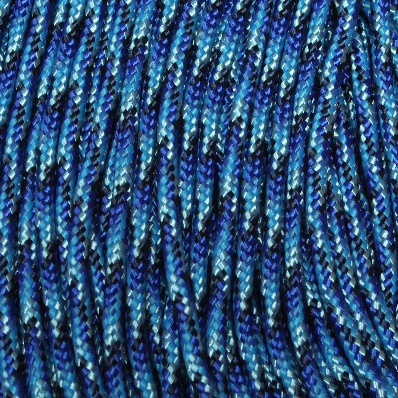 275 Paracord Blue Blend Made in the USA  (100 FT.) 100Feet 163- nylon/nylon paracord