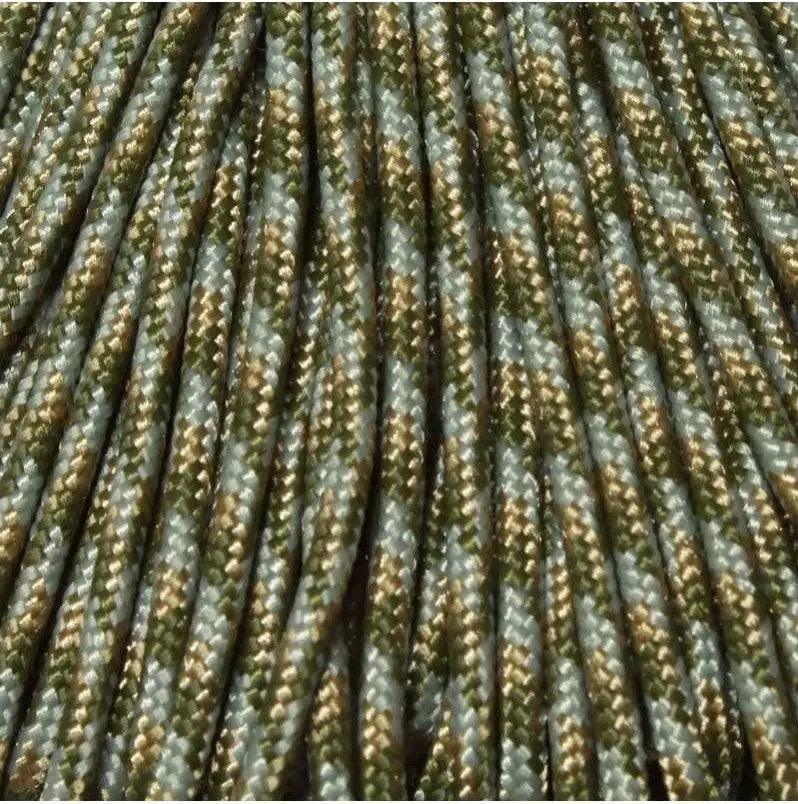 275 Paracord Camo ACU Made in the USA (100 FT.) 100Feet 167- poly/nylon paracord