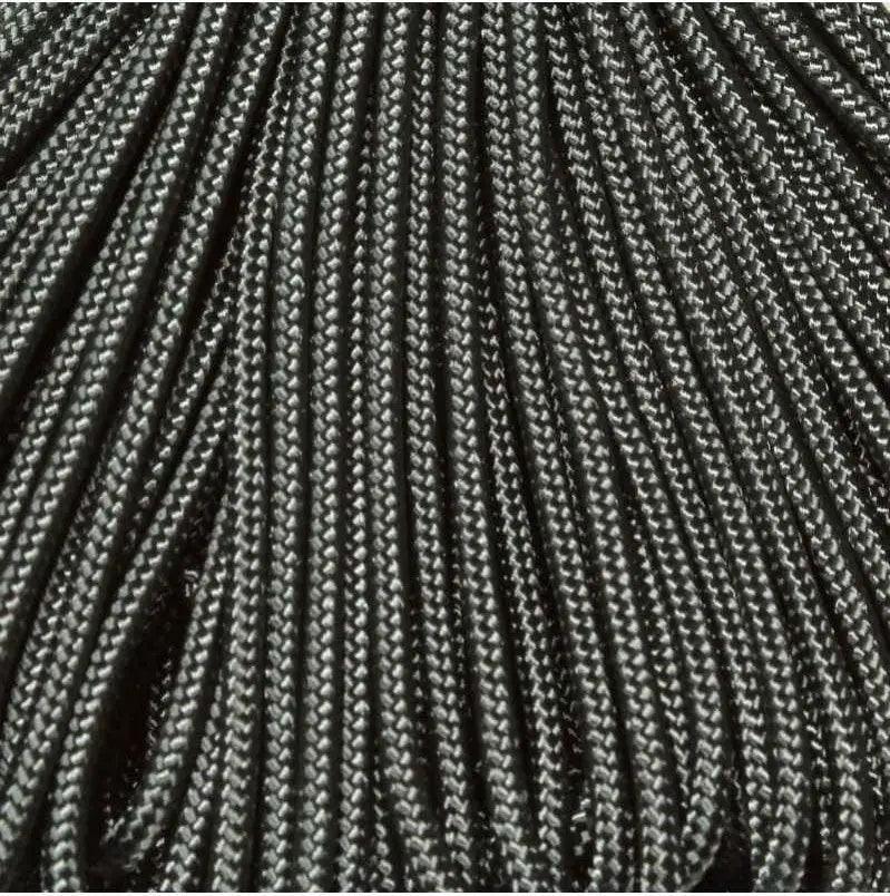275 Paracord Graphite Made in the USA (100 FT.) 100Feet 167- poly/nylon paracord