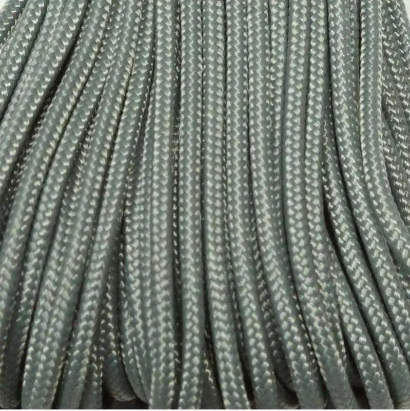 275 Paracord Gray / Grey  Made in the USA (100 FT.) 100Feet 167- poly/nylon paracord