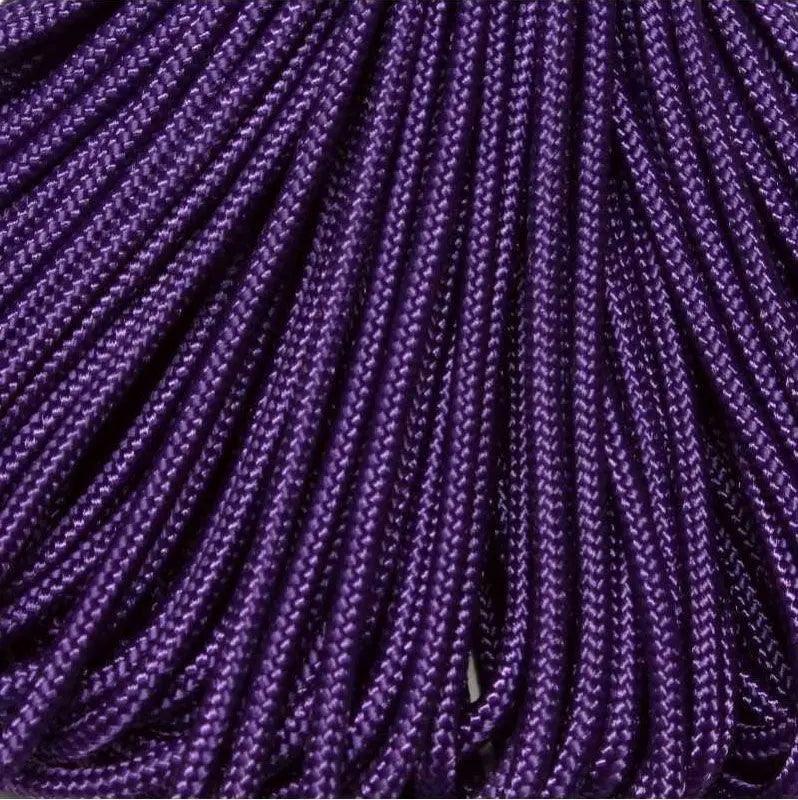 275 Paracord Purple Made in the USA (100 FT.)  167- poly/nylon paracord