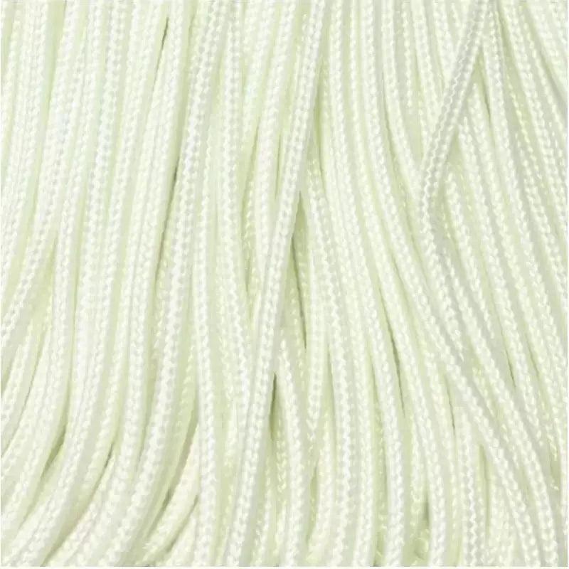 275 Paracord White Made in the USA (100 FT.)  163- nylon/nylon paracord