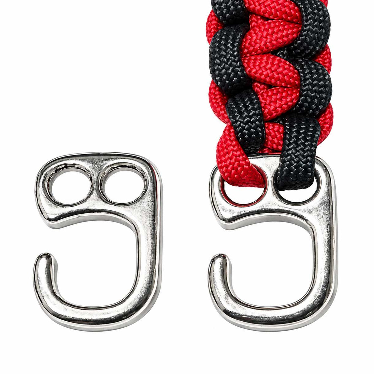 2 Hole J Hook Clasp for Paracord Bracelets (5 Pack) Discounts Available 280-