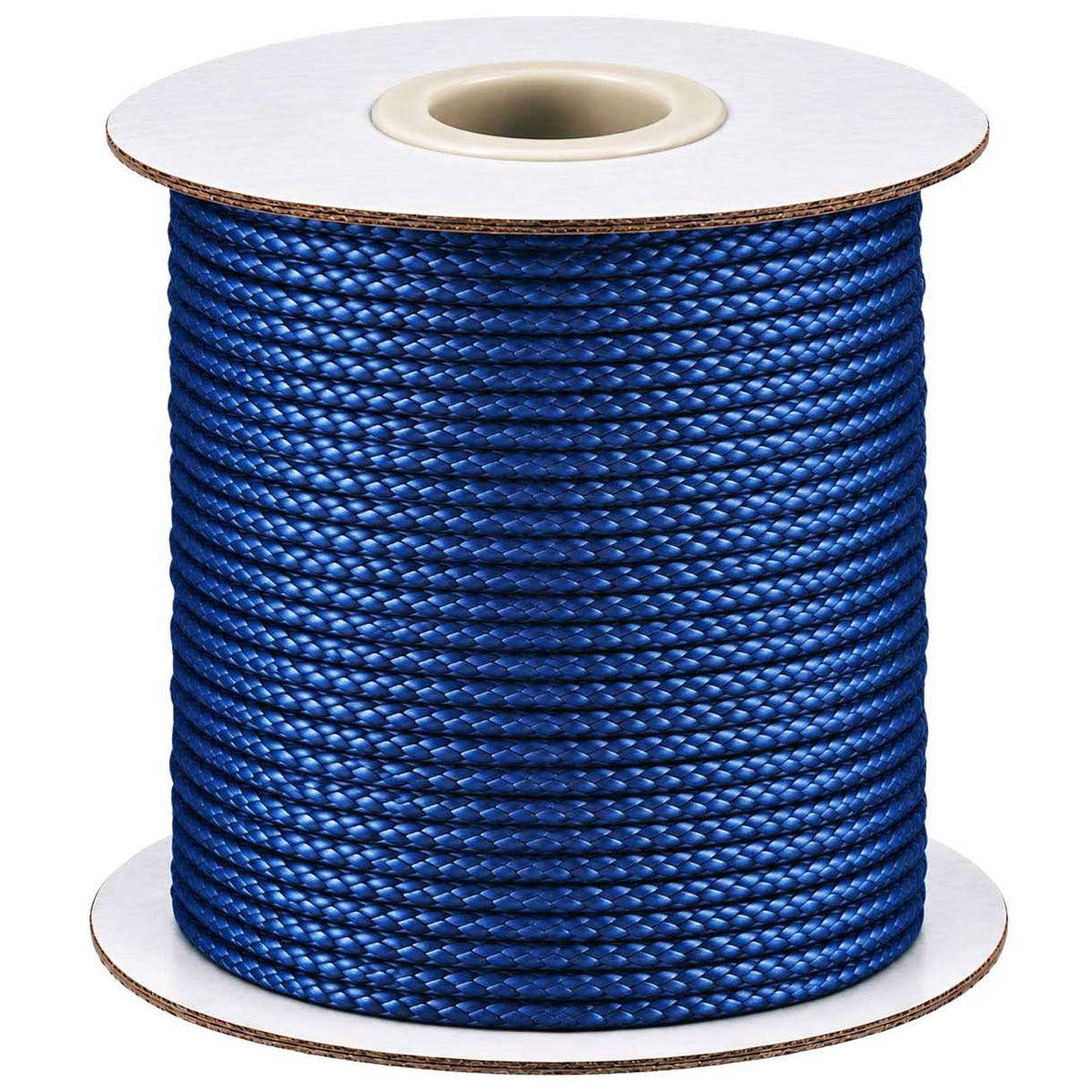 2 mm Blue Round Waxed Polyester Cord/Thread 90 yd (82 m) 280-
