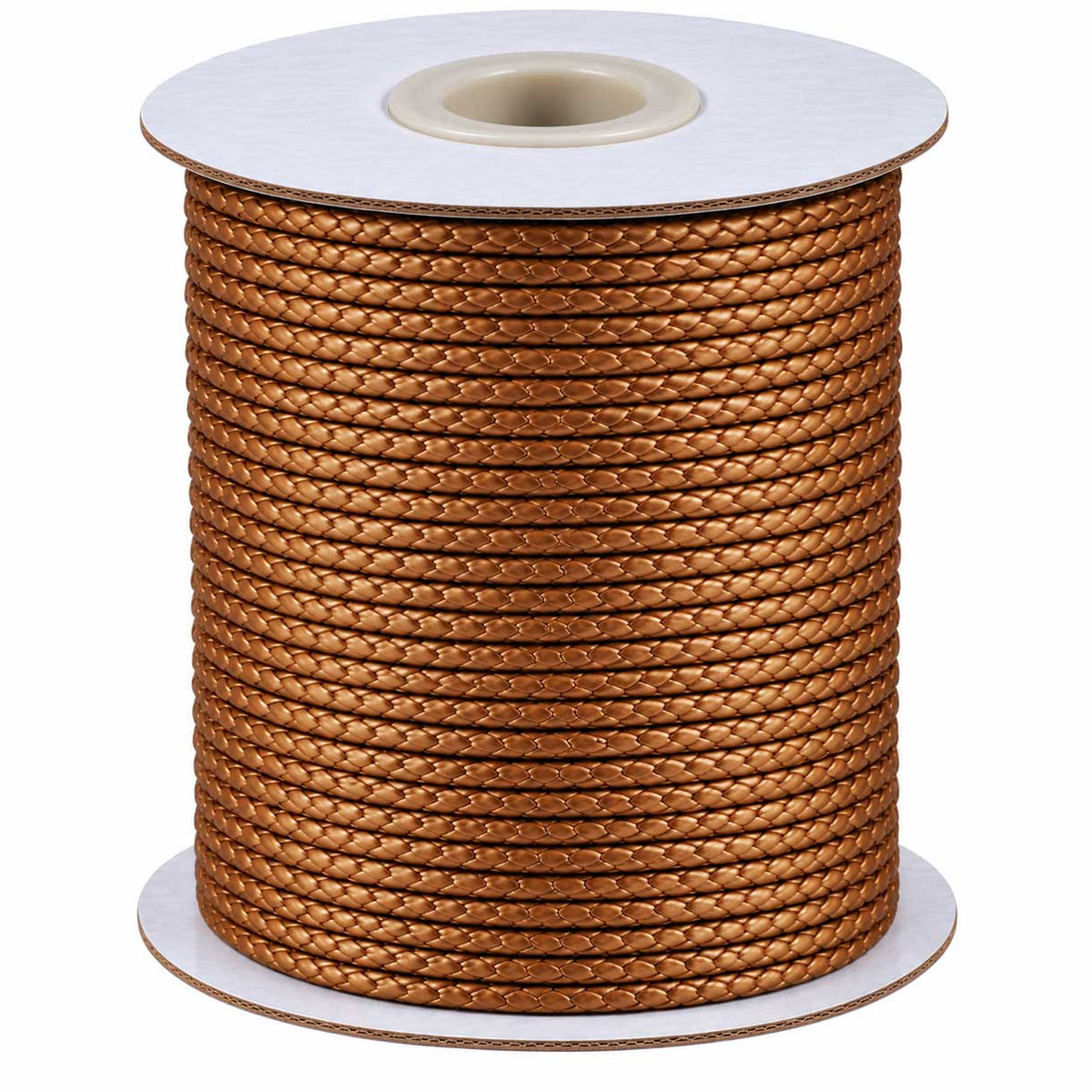 2 mm Burlywood Round Waxed Polyester Cord/Thread 90 yd (82 m) 280-