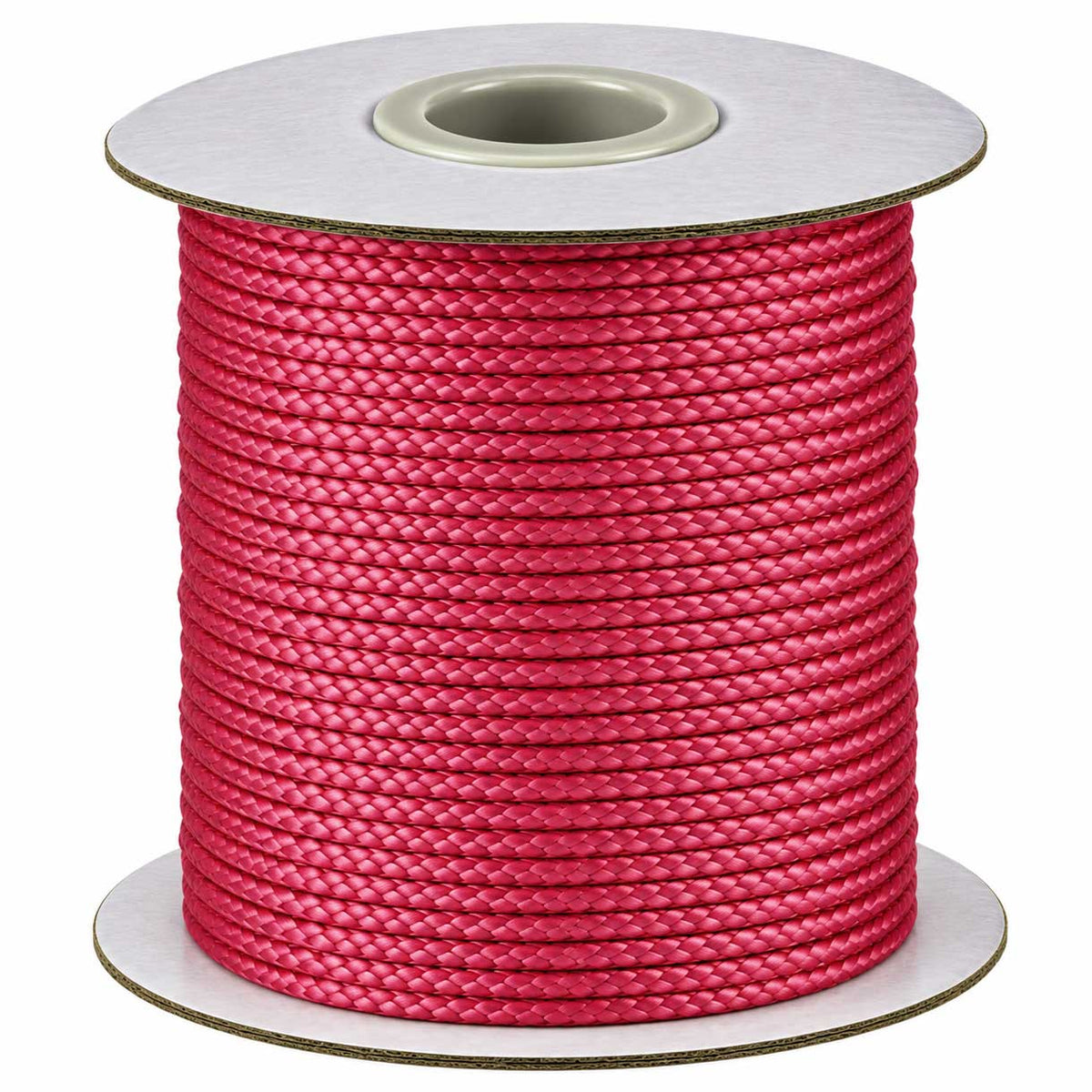 2 mm Fuchsia Round Waxed Polyester Cord/Thread 90 yd (82 m) 280-