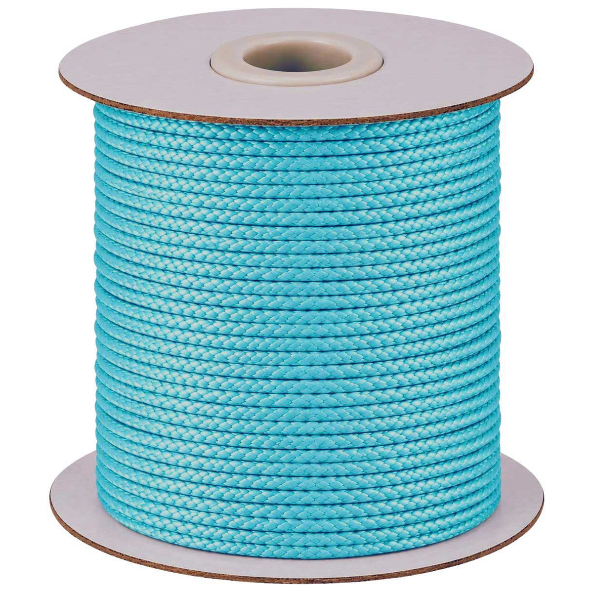 2 mm Light Sky Blue Round Waxed Polyester Cord/Thread 90 yd (82 m) 280-