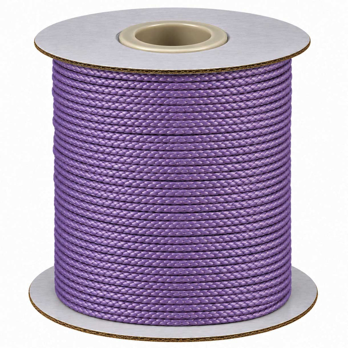 2 mm Lilac Round Waxed Polyester Cord/Thread 90 yd (82 m) 280-