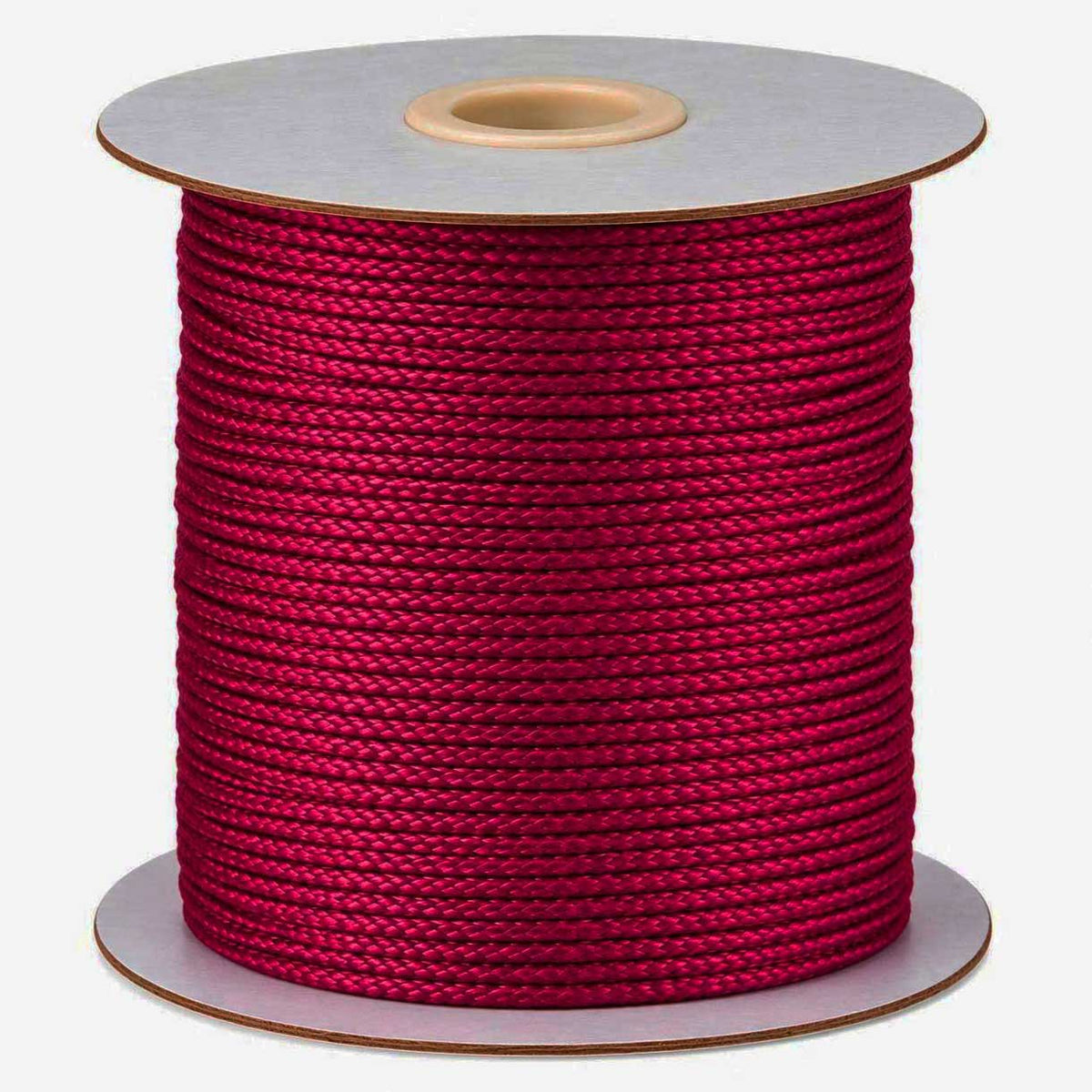 2 mm Medium Violet Red Round Waxed Polyester Cord/Thread 90 yd (82 m) 280-