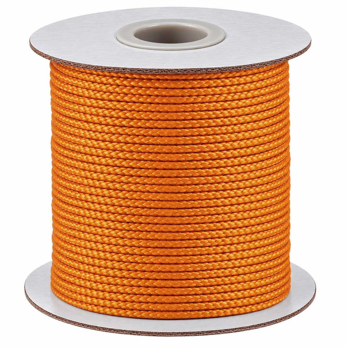 2 mm Orange Round Waxed Polyester Cord/Thread 90 yd (82 m) 280-