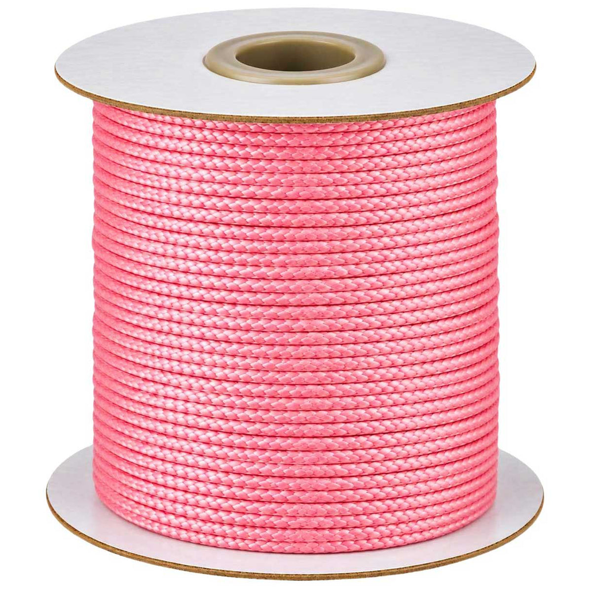 2 mm Pearl Pink Round Waxed Polyester Cord/Thread 90 yd (82 m) 280-