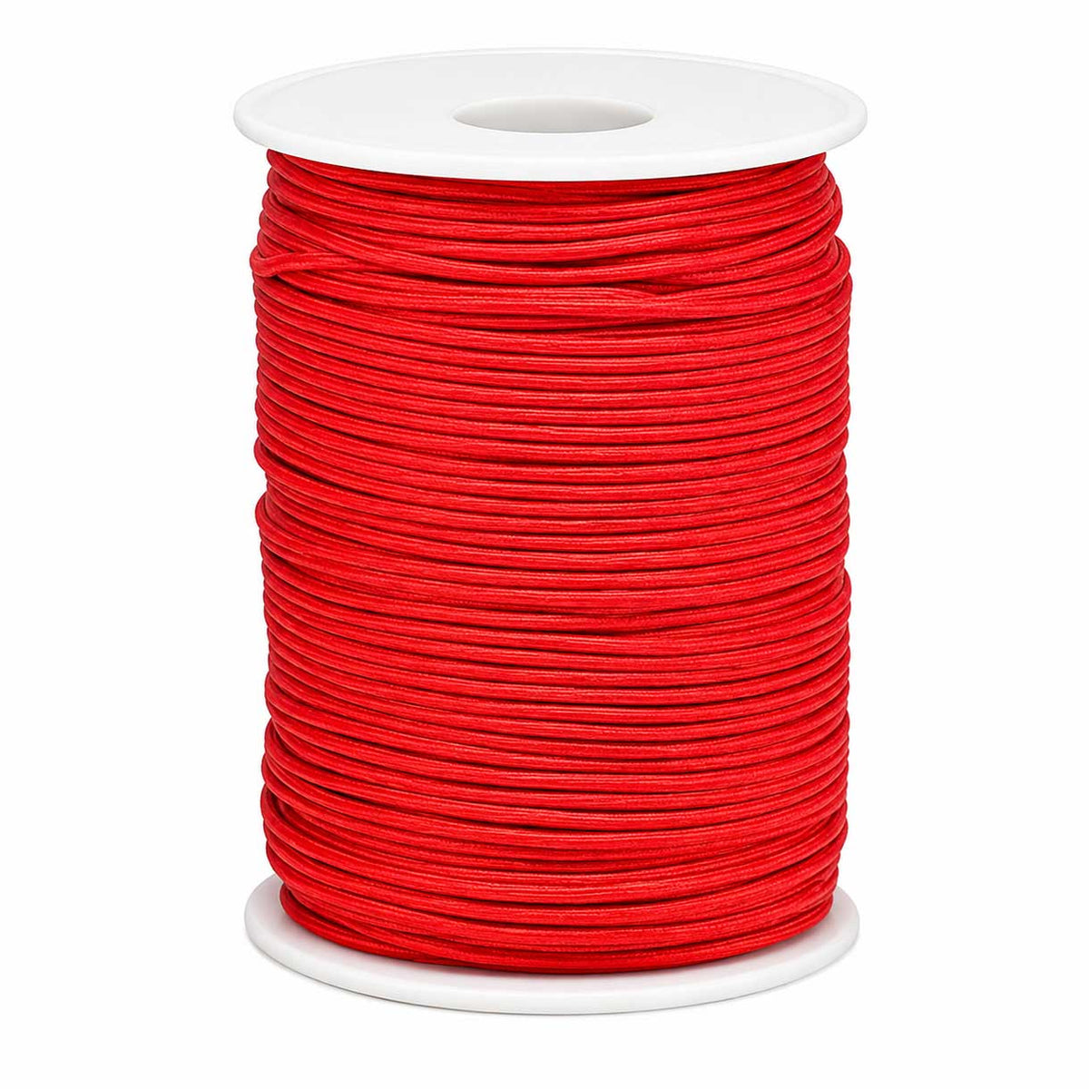 2 mm Red Polyester Rattail Satin Cord/Thread 100 yd (91.5 m) 280-