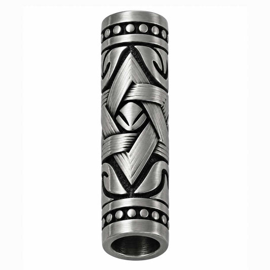 304 Stainless Steel Antique Silver Star of David Bead/Charm (1 Pack) 280-