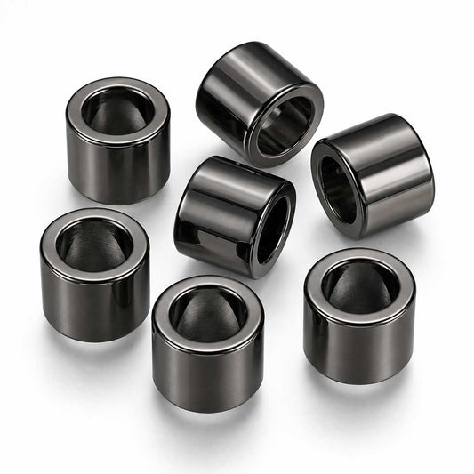 304 Stainless Steel Gunmetal Bead/Charm (5 Pack) 280-