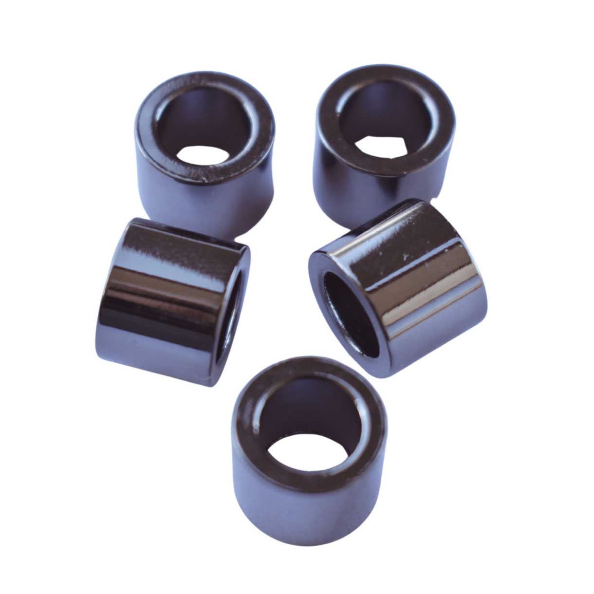 304 Stainless Steel Gunmetal Bead/Charm (5 pack)